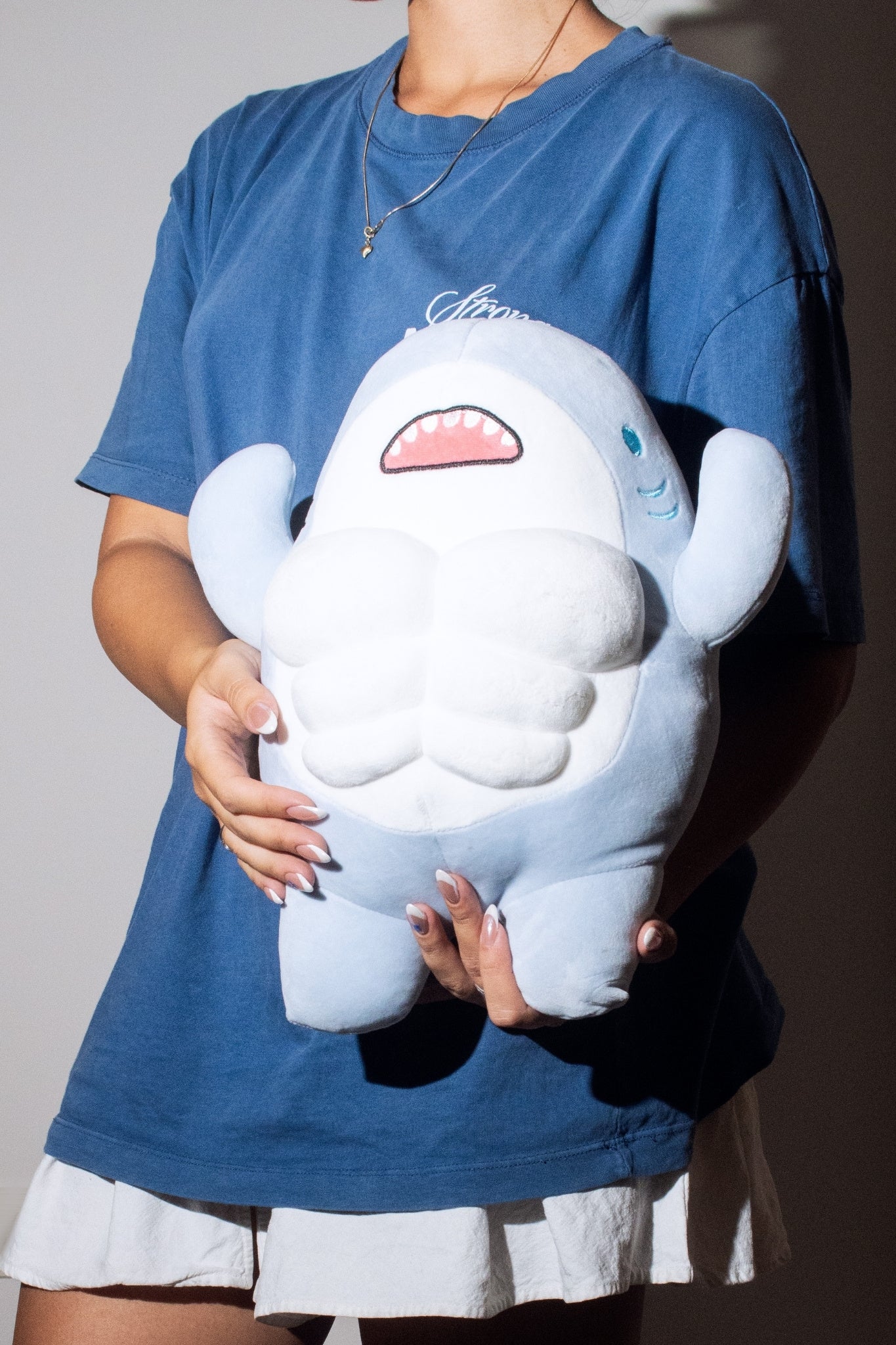 Bruce - Muscle Shark Plush (Blue)