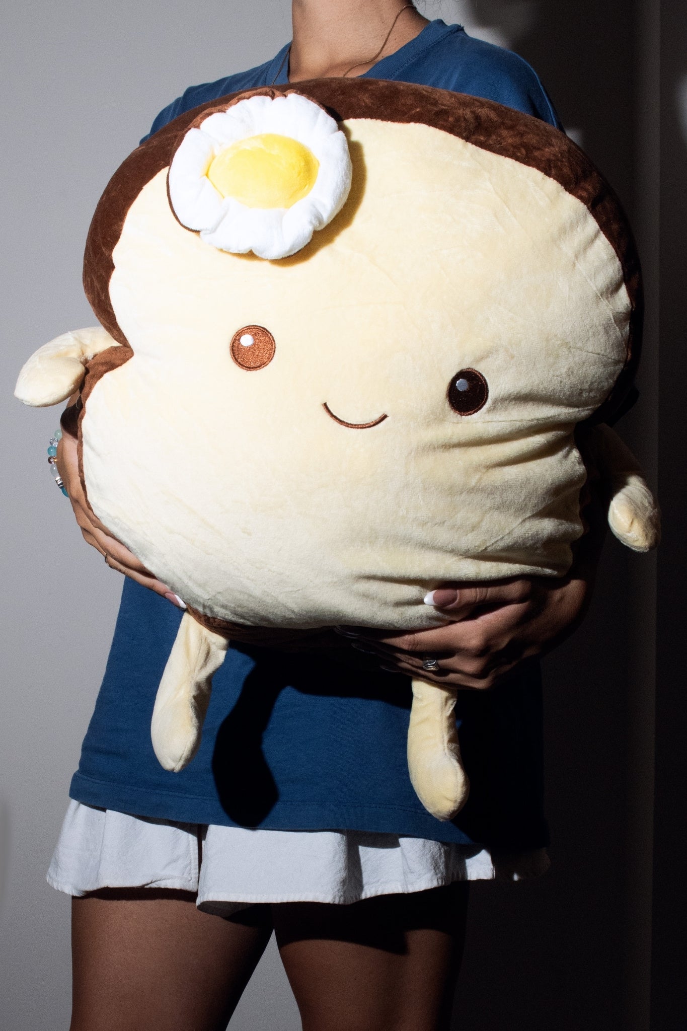 Bready - Soft Toast Bread Plush Toy (Brown)