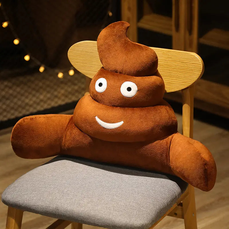 Hilarious Poop Plush: Office Decor