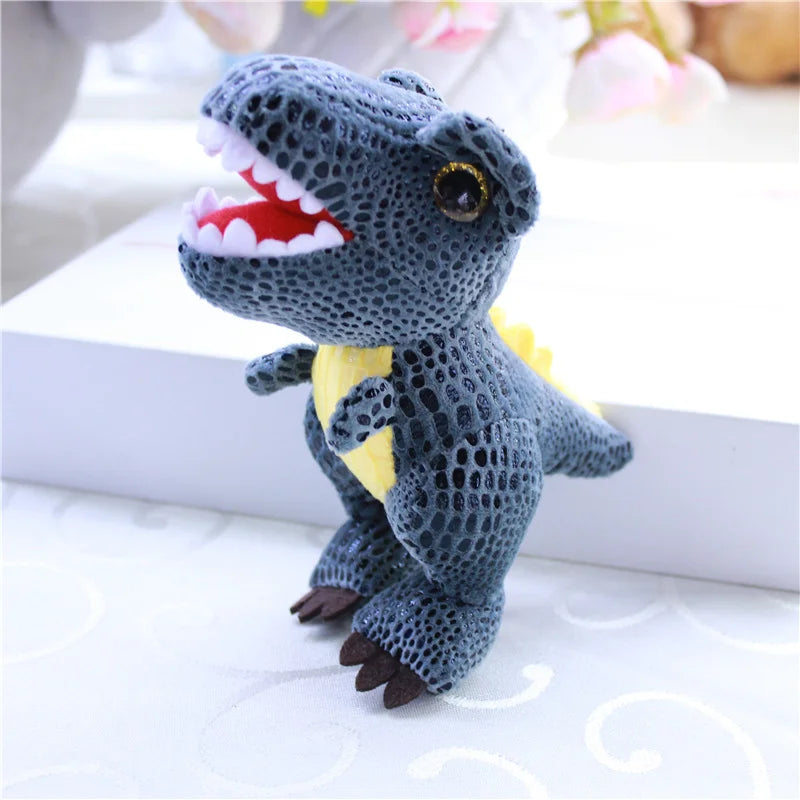 Dino Plush Keychain: izable and Cute