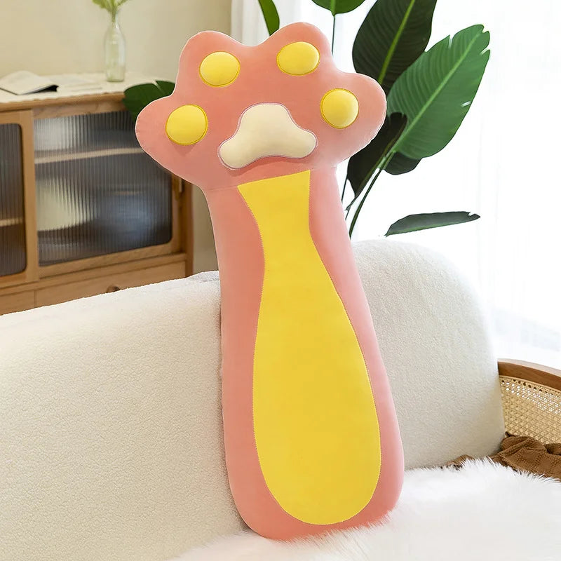 Adorable 70-110CM Soft Kawaii Cat Paw Pillow