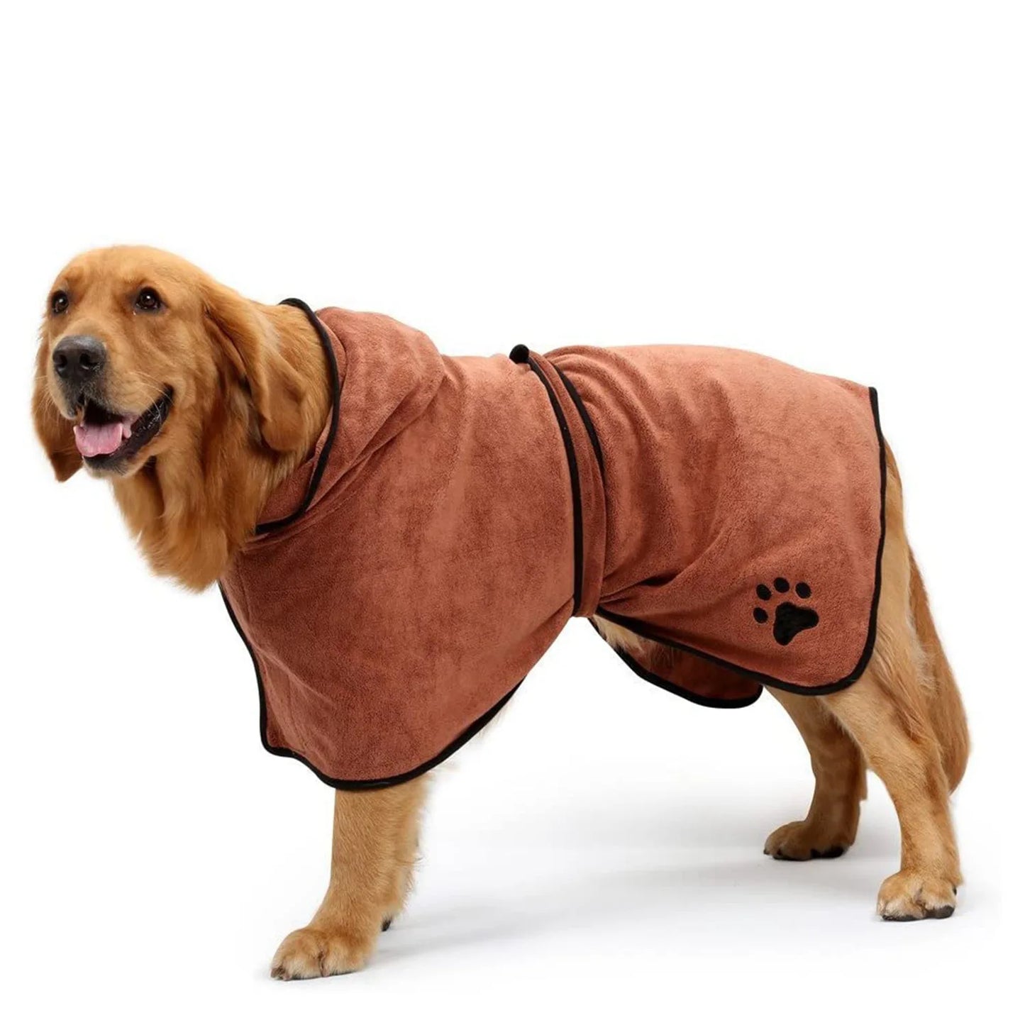 Soft, Absorbent Pet Drying Robe