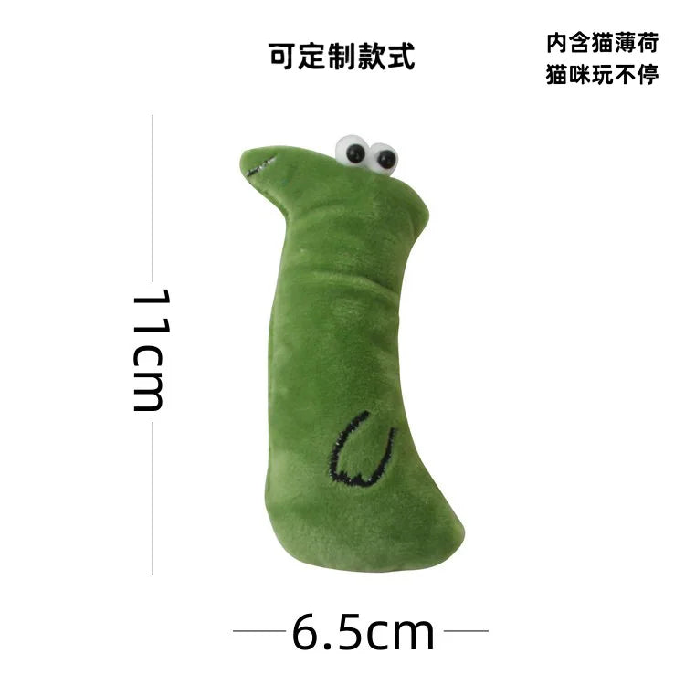 Entertaining Catnip Toy for Teeth-Grinding