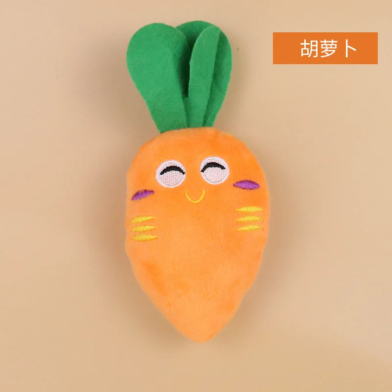 Durable, Cute Squeaky Puppy Teething Toys
or
Natural Cotton Rope Chew Toys