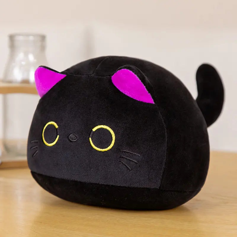 James - Soft Kawaii Black Cat Plush