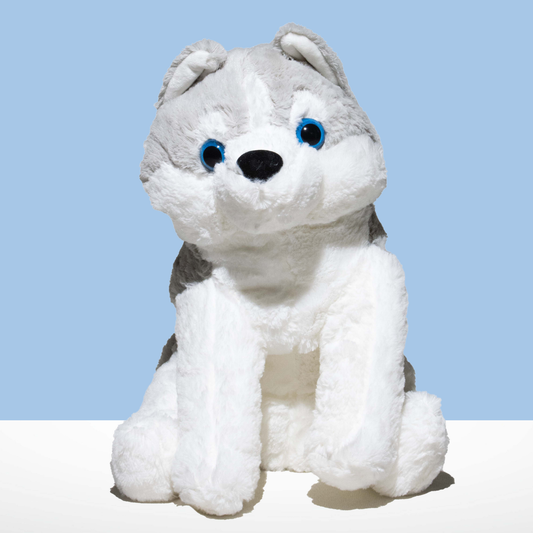 Lainey - Soft Snow Husky Stuffed Animal (Copy)