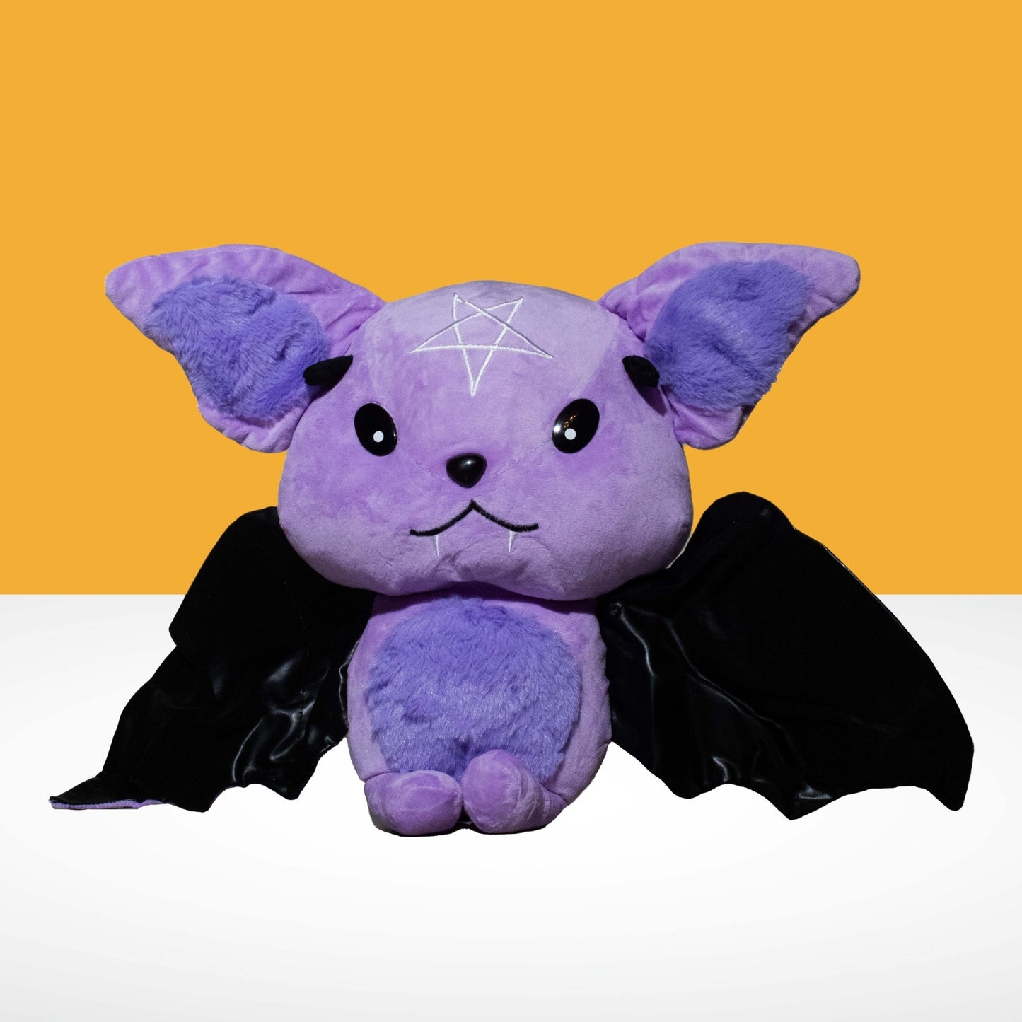 Raven - Halloween Gothic Plush Bat Man Doll (Purple)