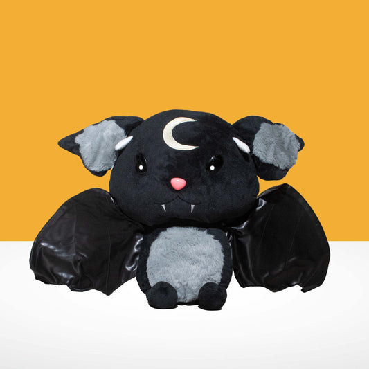 Shadow - Halloween Gothic Plush Bat Man Doll (Black)