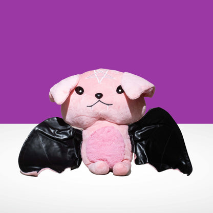 Nocturne - Halloween Gothic Plush Bat Man Doll (Pink)