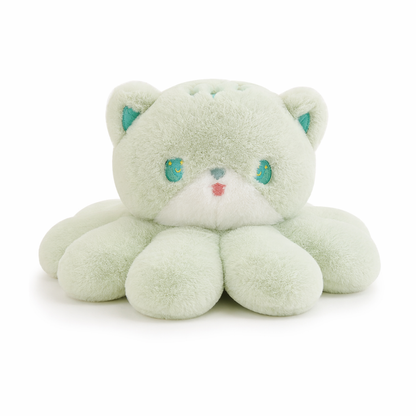 35cm Jellyfish Cat Plush Green