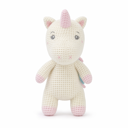 Korea INS Hot Rabbit Plush Unicorn