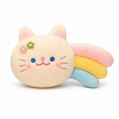 Whimsical Rainbow Dreams Plush Toy 1