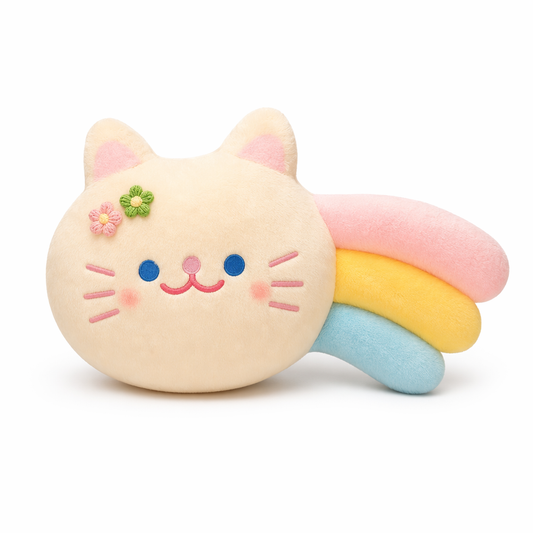 Whimsical Rainbow Dreams Plush Toy 1