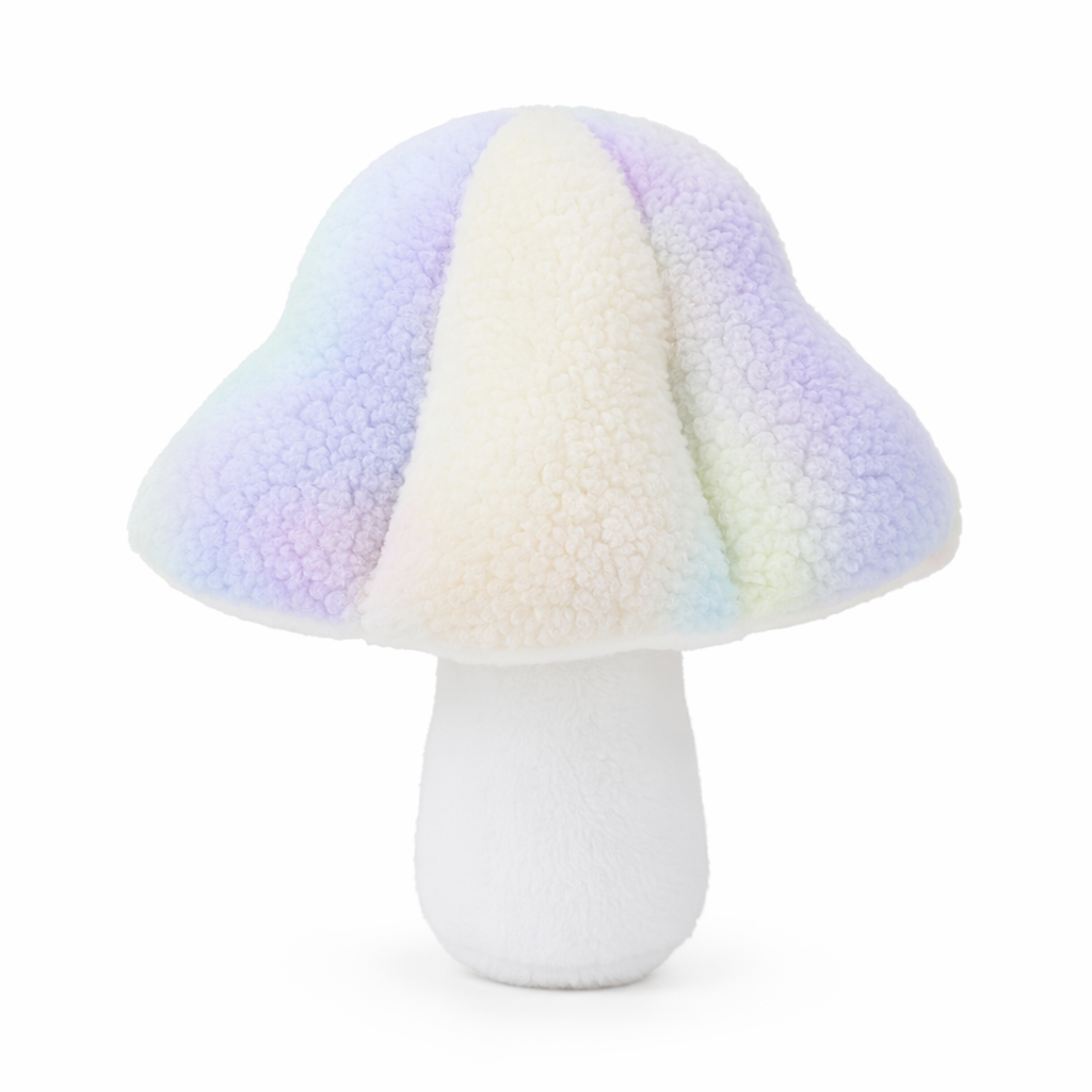 Colorful Mushroom Plush: Soft, Decorative, Gift A