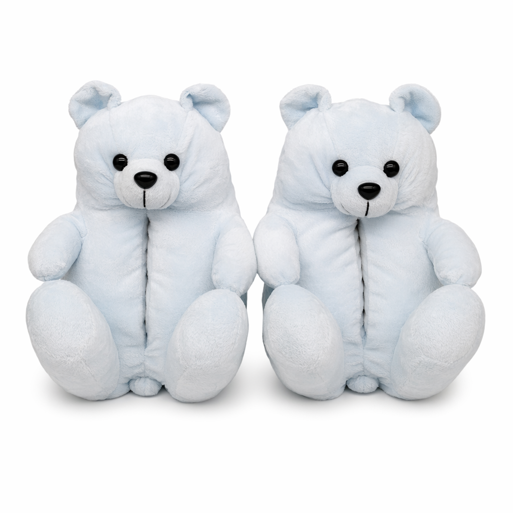 Luminous Teddy Bear Slippers: Cozy, Stylish, New Arrival! 1