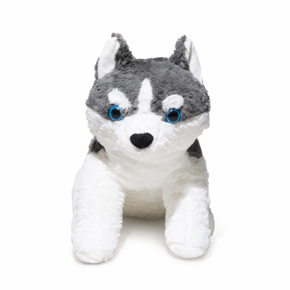 Lainey - Soft Snow Husky Stuffed Animal (Copy) 2 - Dark Grey