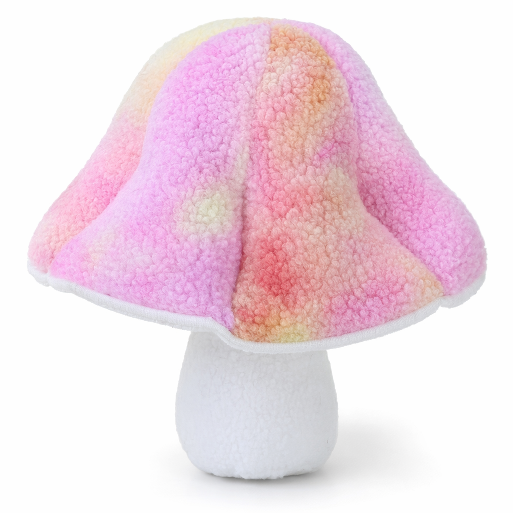 Colorful Mushroom Plush: Soft, Decorative, Gift B
