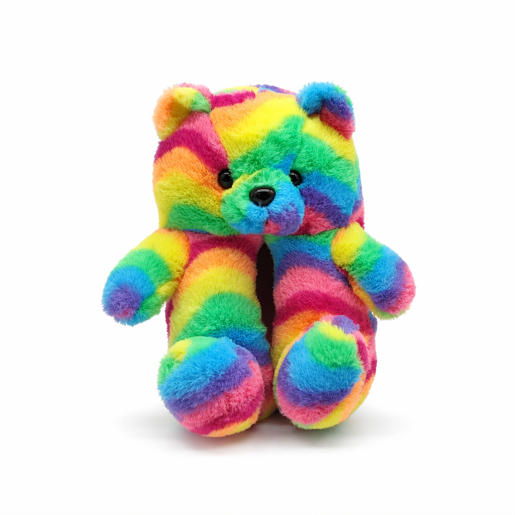 Fashionable Teddy Bear Slippers: Anti-Slip & Luxurious Blue