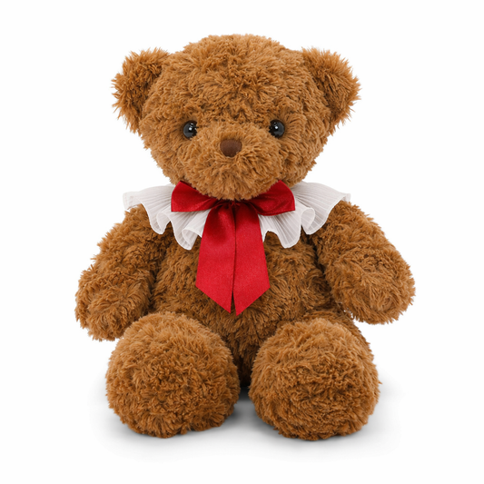 Charming Valentine's Teddy Bear Plush Brown