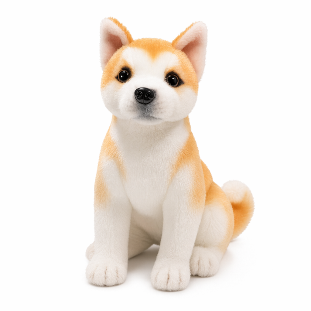 Cute, Lifelike Stuffed Puppy Plush 30cm