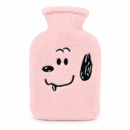 Cute Knitted Hot Water Therapy Pink
