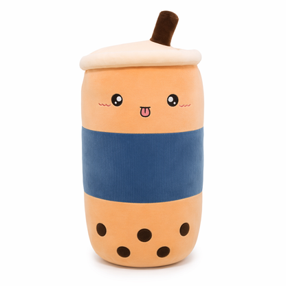 Bubble Tea Plush Doll: Perfect Gift for Kids! Blue