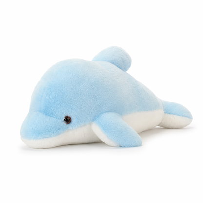 Blue Dolphin Plush Toy Blue