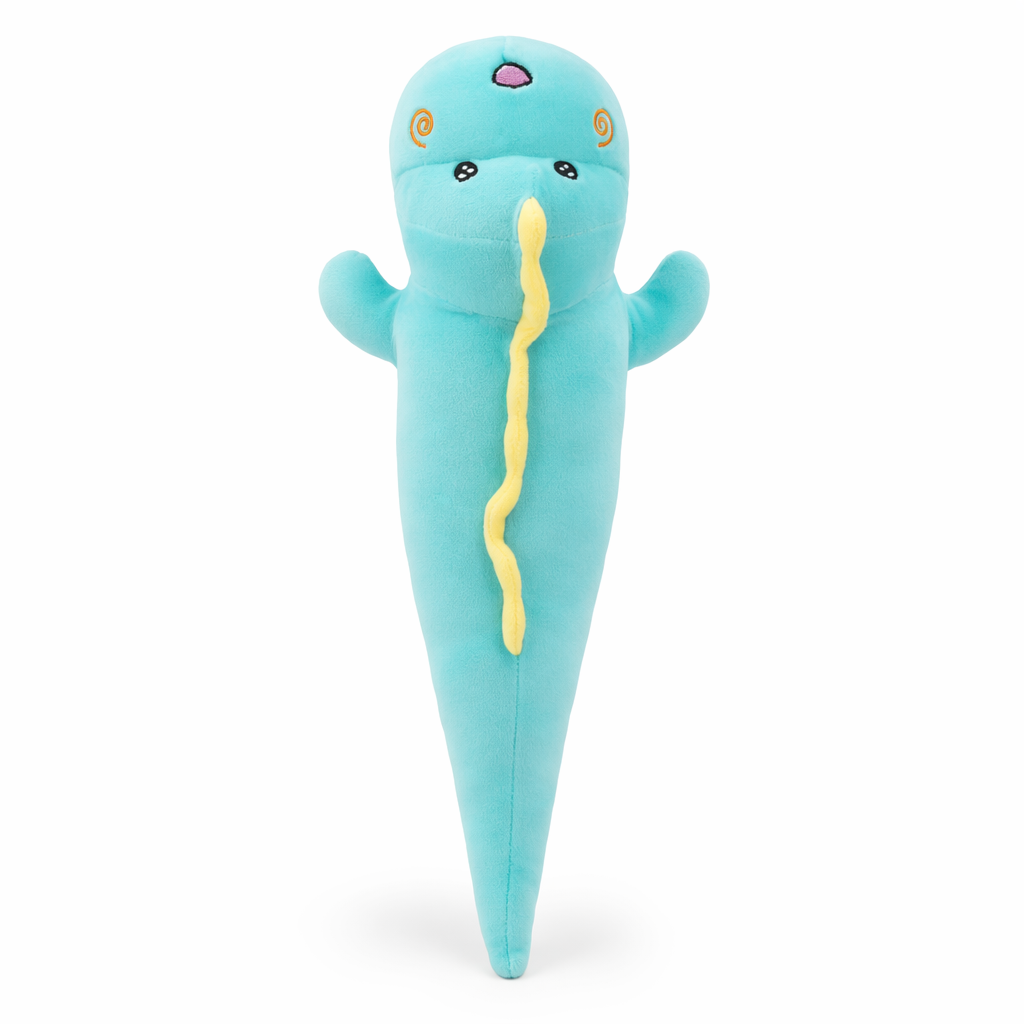 Dino - Anxiety-Relieving Plush Dinosaur Toy Blue