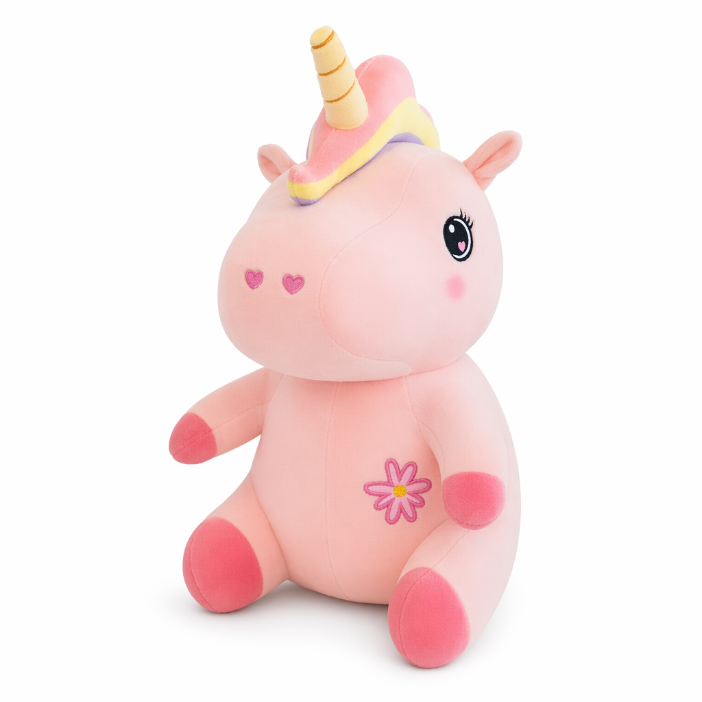 Ultra Soft Giant Unicorn Plush: Super Squishy Stuffed Animal Pink