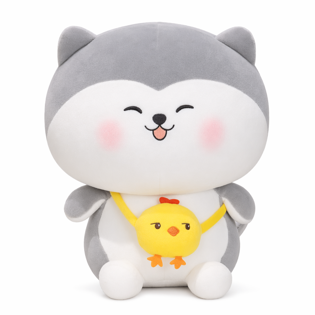 Anthony - Cuddly Plushy Planet Plush Toy Gray
