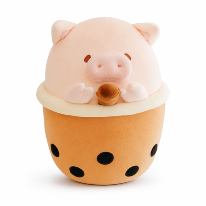Alexander - Adorable Kawaii Boba Plush Collection Pig