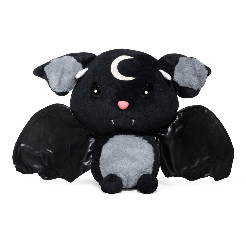 Shadow - Halloween Gothic Plush Bat Man Doll (Black) 30cm