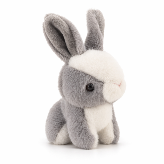 Easter Bunny Simulation Plush Toys Gray