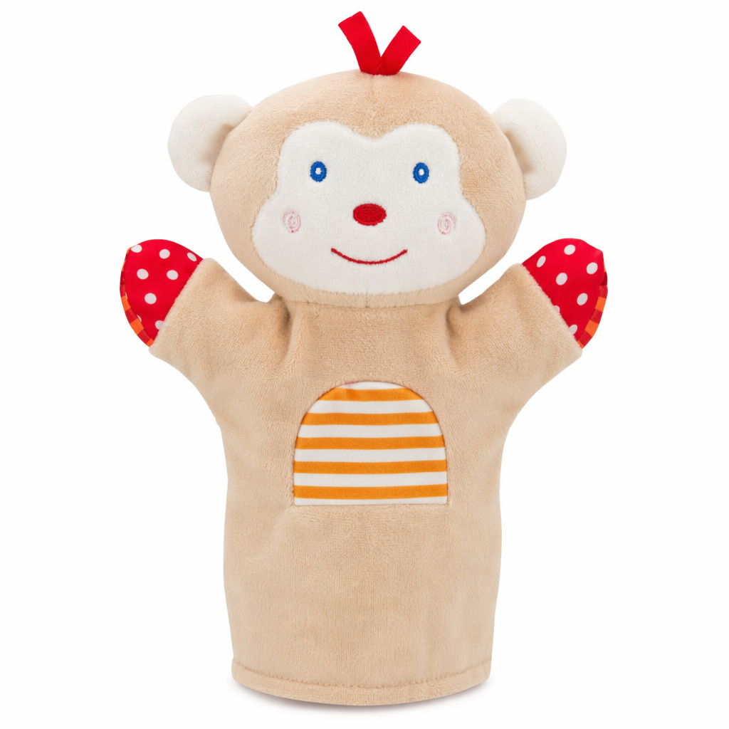 Plush Monkey Hand Puppet: Fun for Kids! Default Title