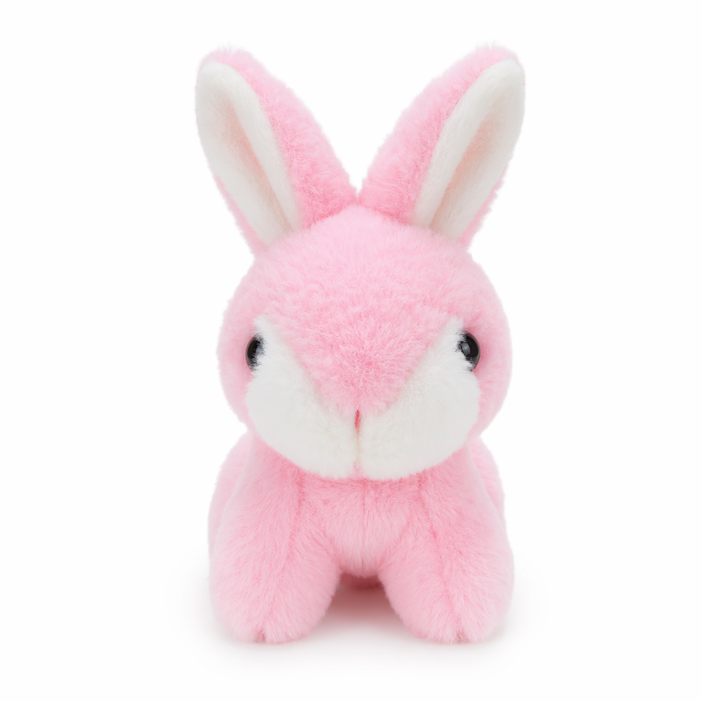 Easter Bunny Simulation Plush Toys Pink