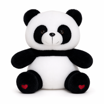 Glowing Kawaii Panda Plush Toy Sit