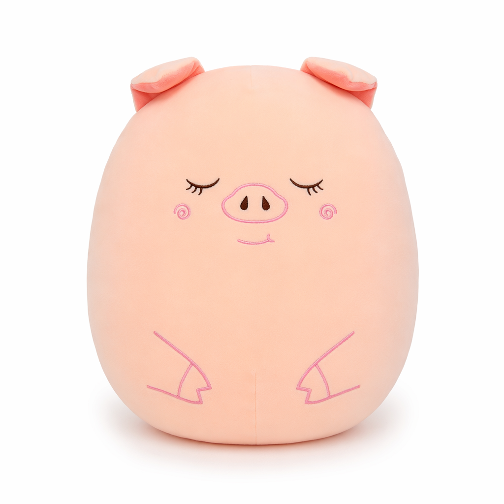 Levi - Cute Anime Plush Hugging Pillow Pink Pig