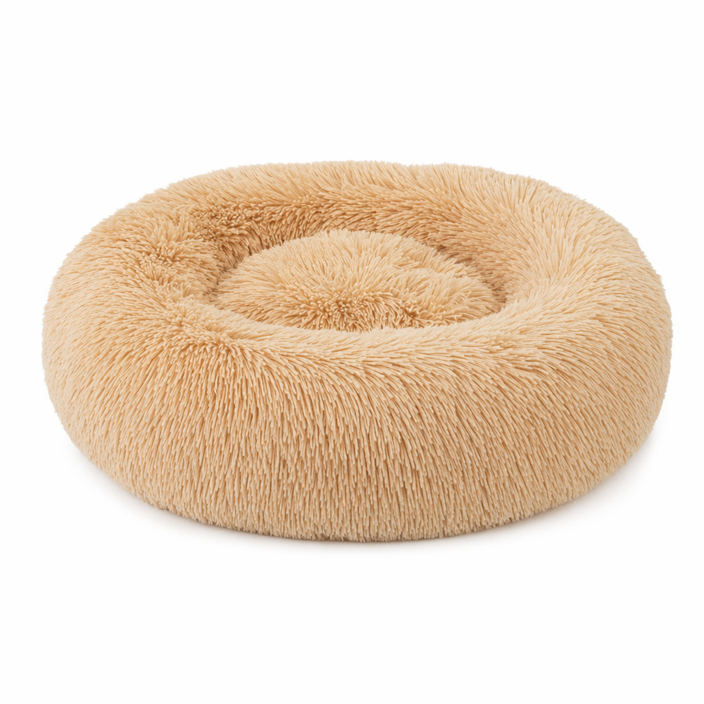 Cozy Plush Fleece Pet Bed 1