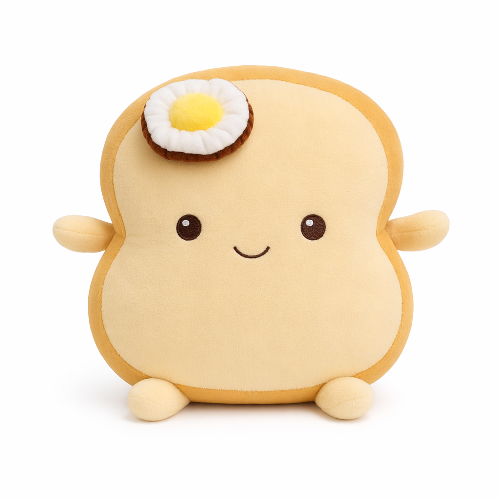 Soft Toast Bread Plush Toy 1