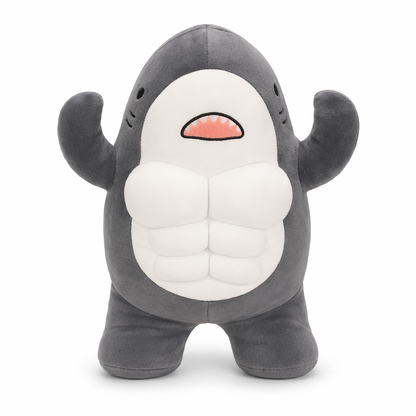 45CM Muscle Shark Plush style 1