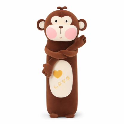 Squishy Monkey Plush: Ultimate Kawaii Brown