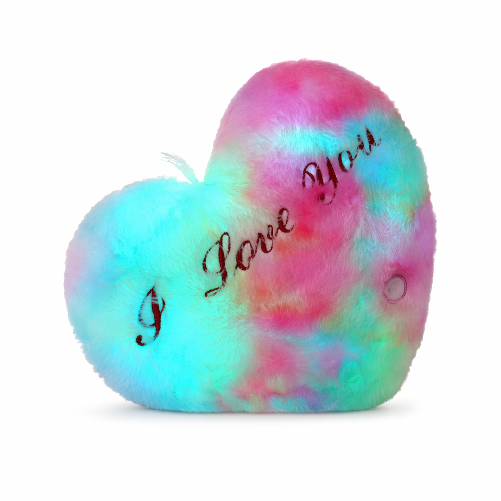Glowing LED Heart Stuffed Animal 1