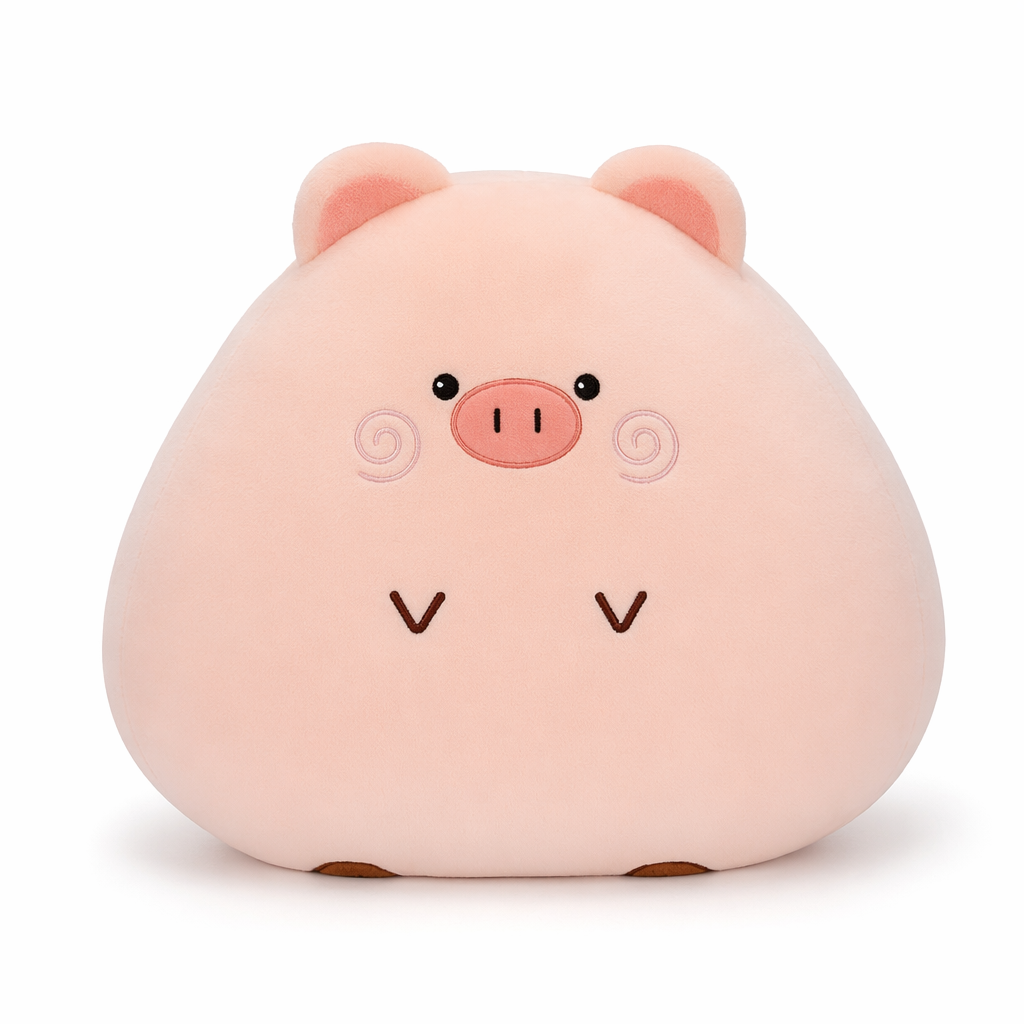 Landon - Soft Squish Sheep Tiger Plushie Pig