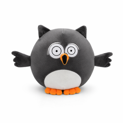 Super Cute Owl Plush Combo Gray