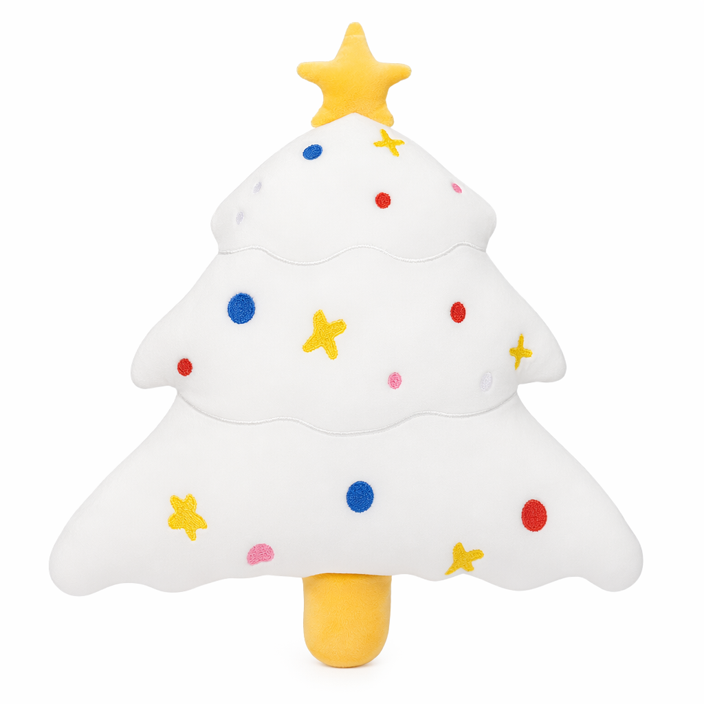 Cute Double-Sided Unicorn Pillow Toy White
