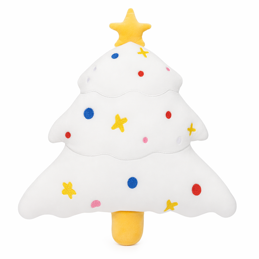 Cute Double-Sided Unicorn Pillow Toy White