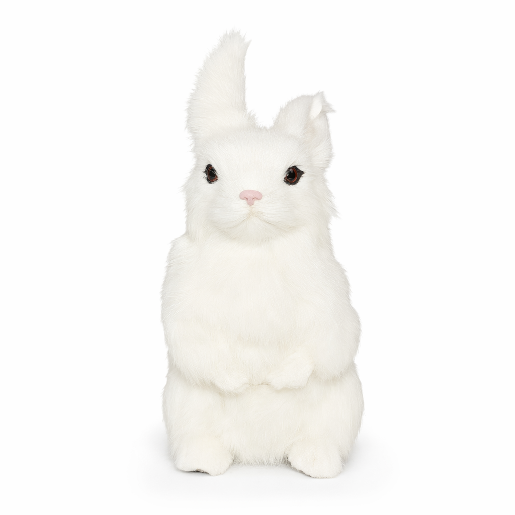 Adorable Small Rabbit Plush White