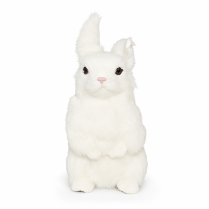 Adorable Small Rabbit Plush White