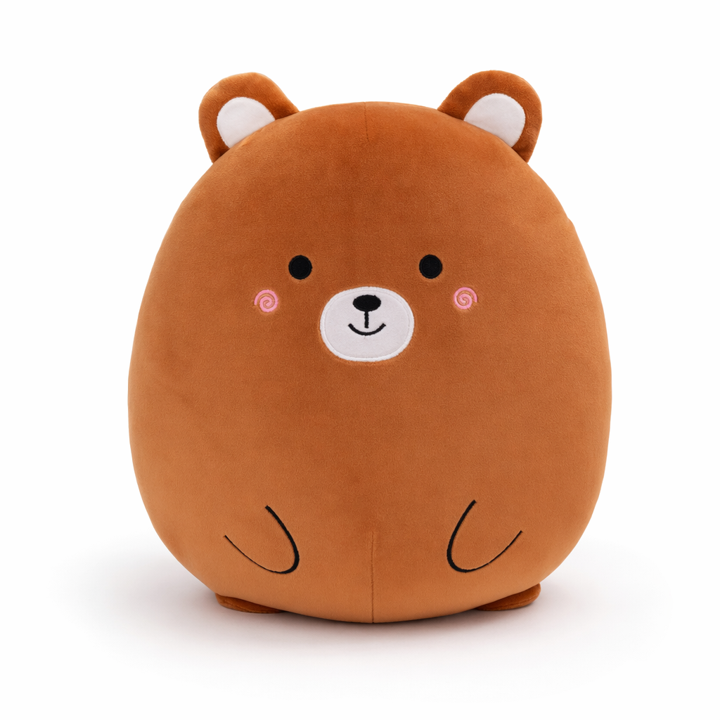 Levi - Cute Anime Plush Hugging Pillow Brown