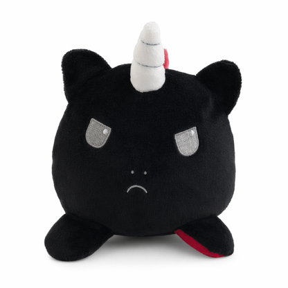Reversible Flip Stuffed Unicorn Plush Black